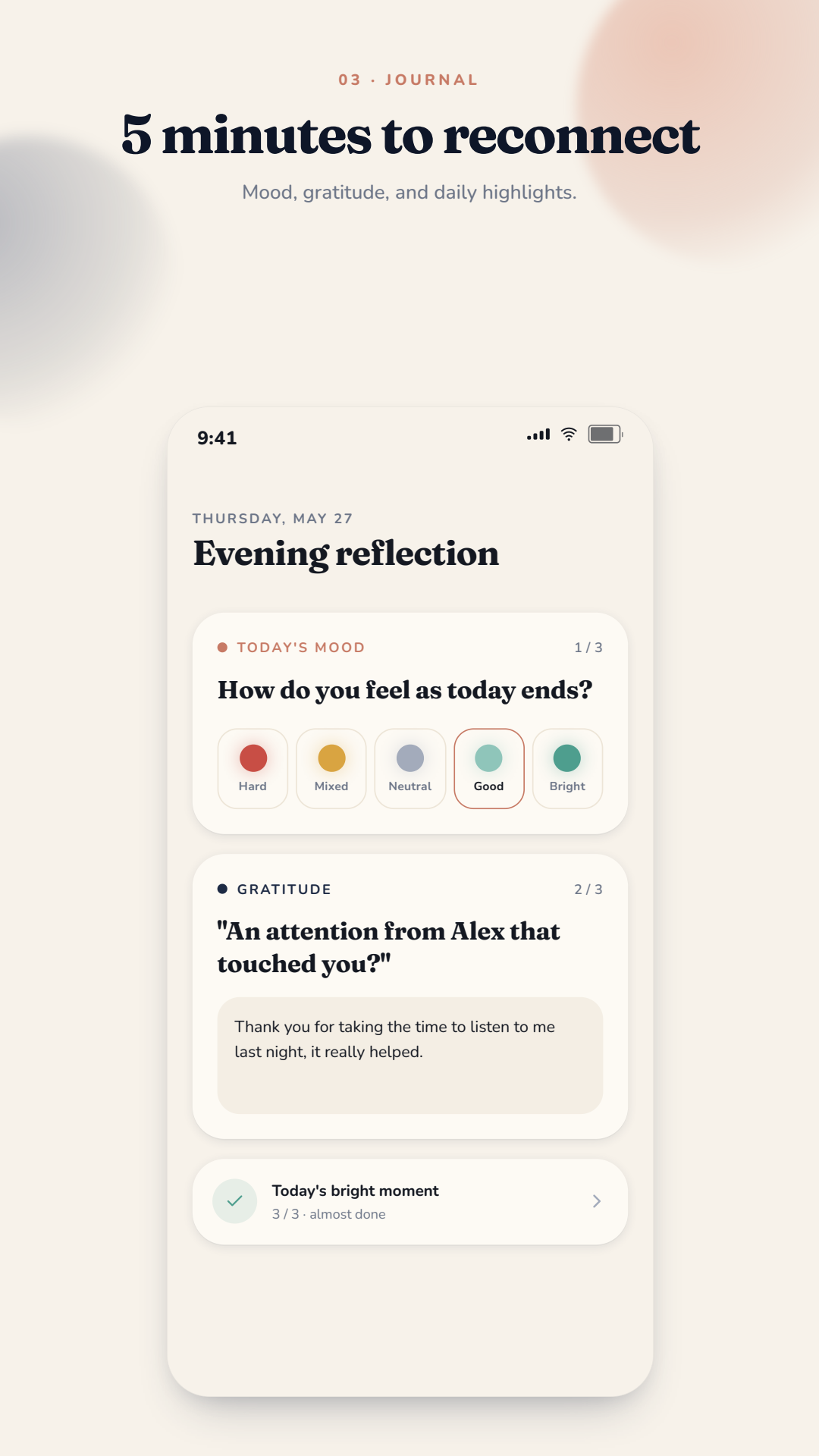 CoupleUp — Couple journal